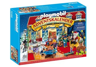 70188 PLAYMOBIL® Advent Calendar Рождественский магазин игрушек цена и информация | Конструкторы и кубики | kaup24.ee