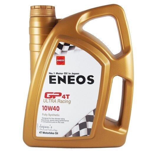 Mootoriõli ENEOS GP4T Ultra Racing 10w40, 4 Ltr hind ja info | Mootorrataste mootoriõlid | kaup24.ee