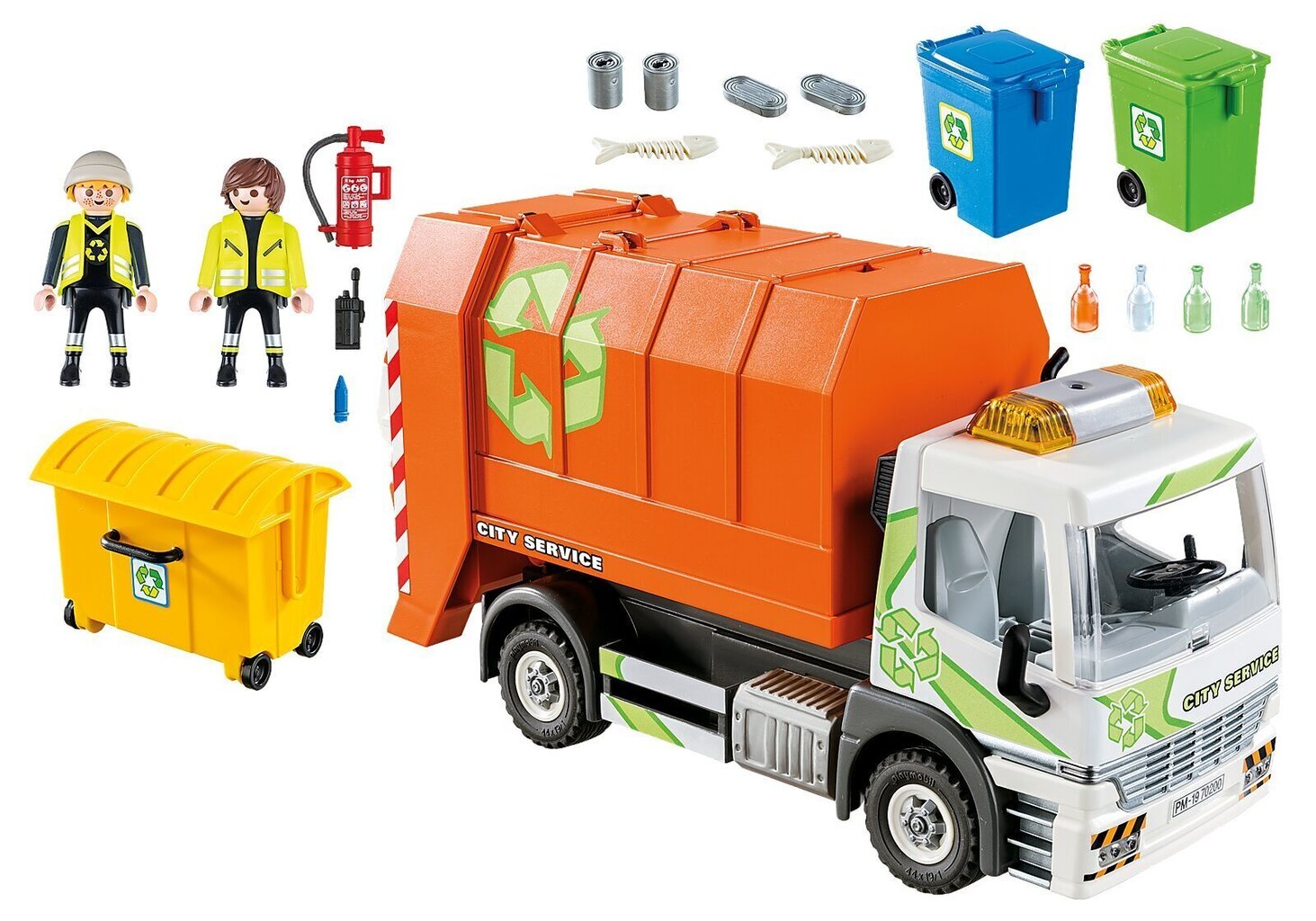 70200 PLAYMOBIL® City Life Prügiauto hind ja info | Klotsid ja konstruktorid | kaup24.ee