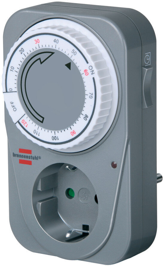 Brennenstuhl taimer MC 120 mehaaniline цена и информация | Taimerid, termostaadid | kaup24.ee
