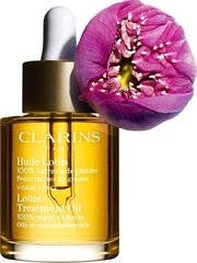 Näonaha õli Clarins Lotus 30 ml цена и информация | Сыворотки для лица, масла | kaup24.ee