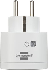 Розетка-адаптер «Brennenstuhl» Wi-Fi 433MHz 3000W IP20 цена и информация | Выключатели, розетки | kaup24.ee