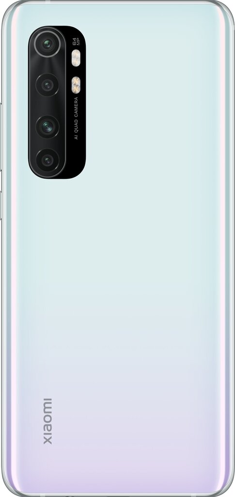 Xiaomi Mi Note 10 Lite, 128GB, Dual SIM, White цена и информация | Telefonid | kaup24.ee