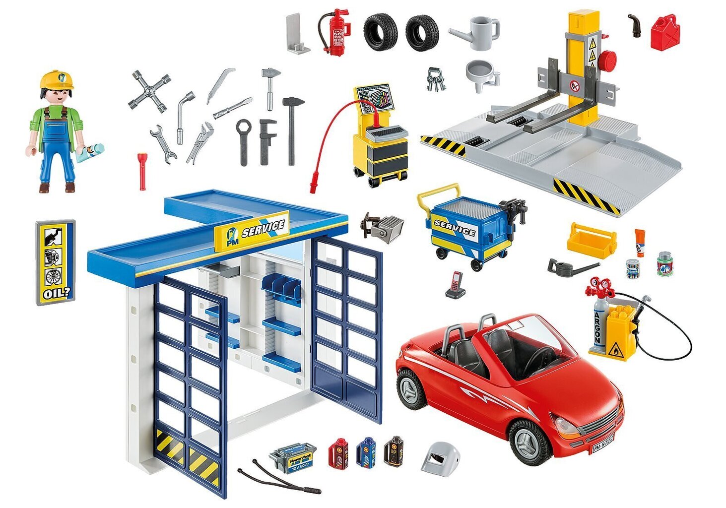 70202 PLAYMOBIL® City Life Autoteenindus hind ja info | Klotsid ja konstruktorid | kaup24.ee