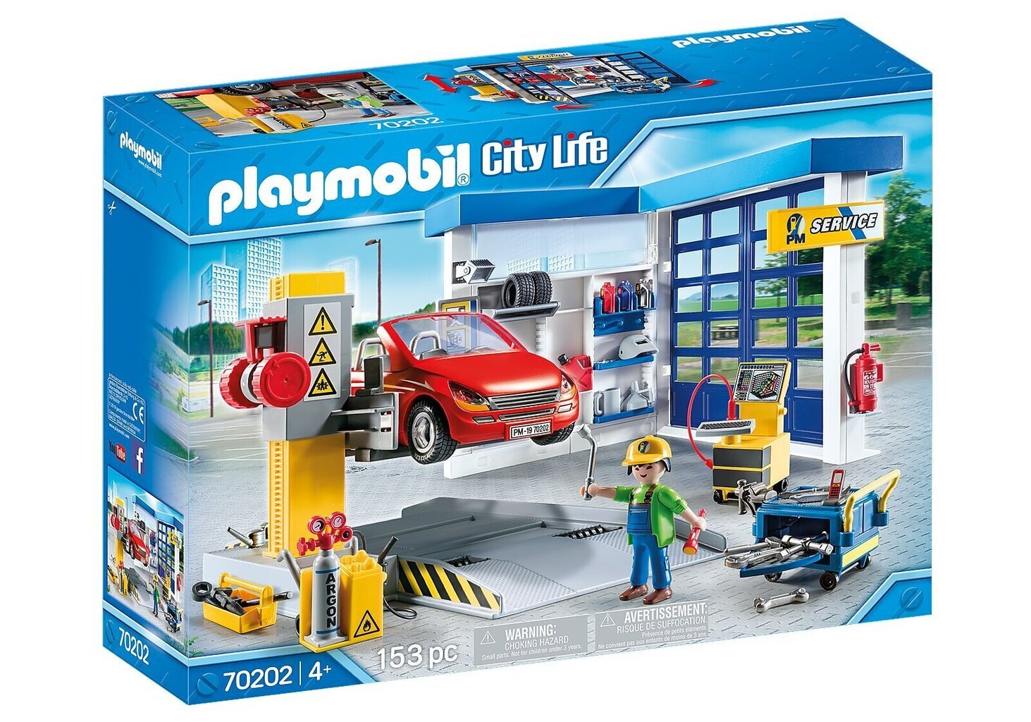 70202 PLAYMOBIL® City Life Autoteenindus hind ja info | Klotsid ja konstruktorid | kaup24.ee