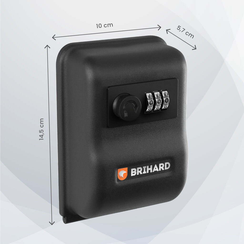 Koodikarp võtmete jaoks Brihard Key Lock Box XL hind ja info | Seifid | kaup24.ee