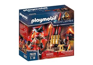 70228 PLAYMOBIL® Novelmore Burnham Raidersio Огненный Мастер цена и информация | Конструкторы и кубики | kaup24.ee