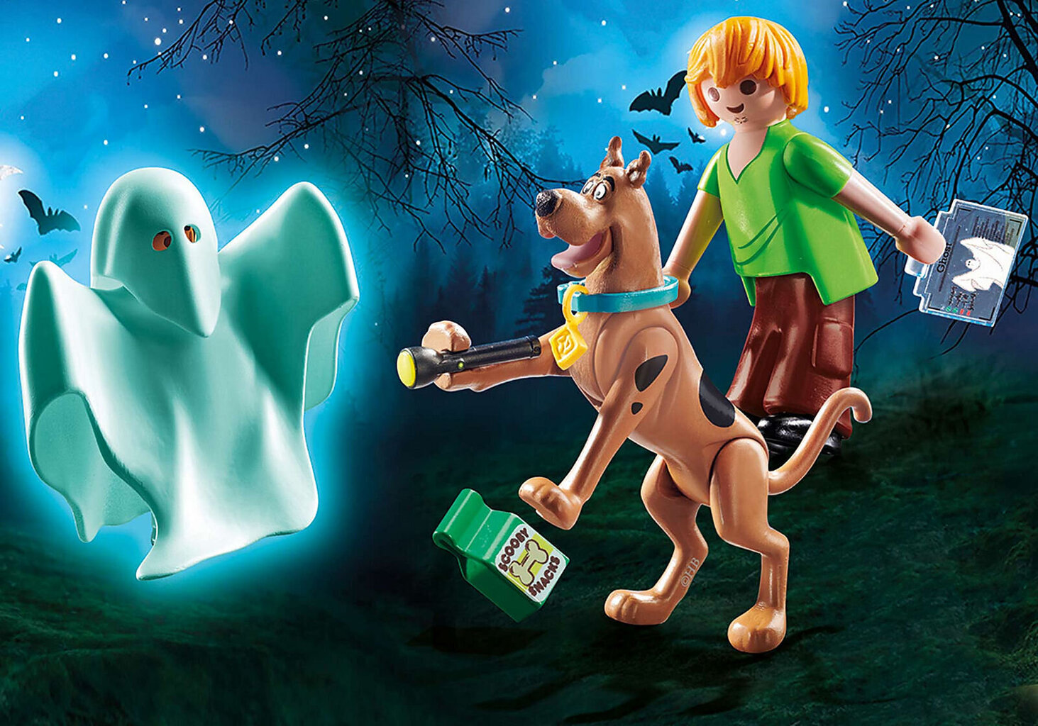 70287 PLAYMOBIL® Scooby-Doo! Scooby, Shaggy ja kummitus цена и информация | Klotsid ja konstruktorid | kaup24.ee