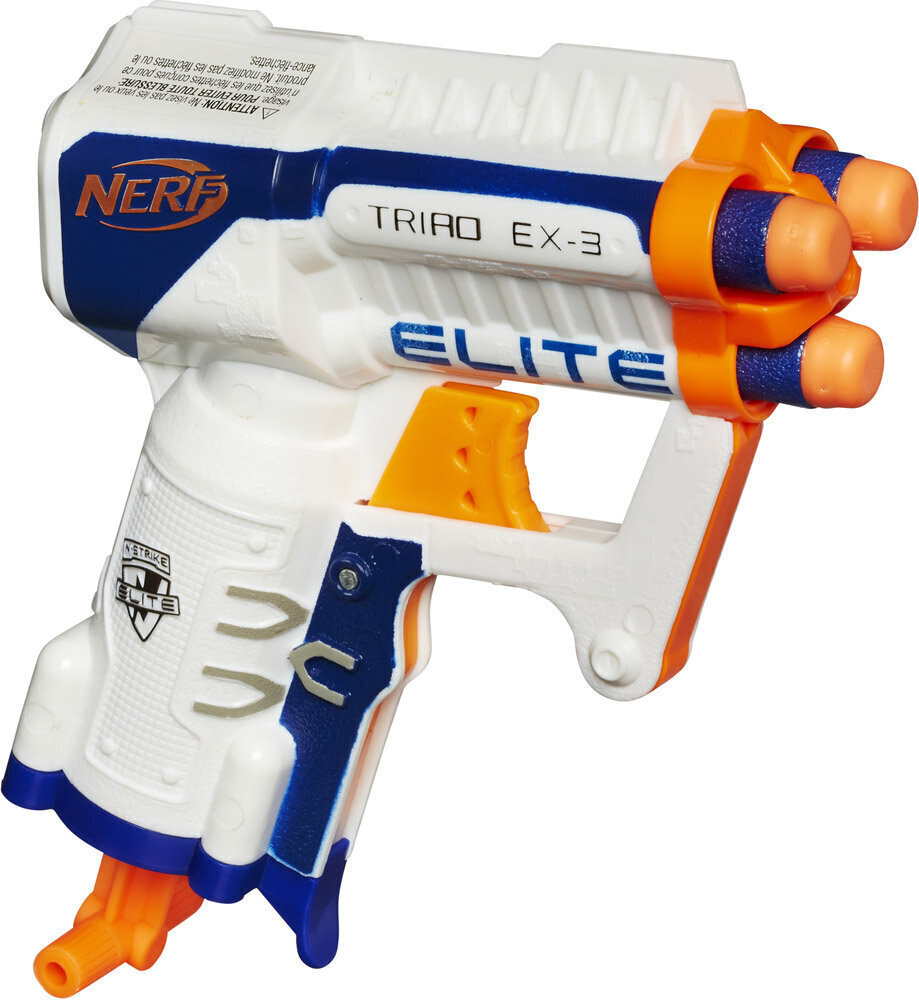 Mängupüss Nerf Elite Triad Ex3, A1690EU hind ja info | Poiste mänguasjad | kaup24.ee