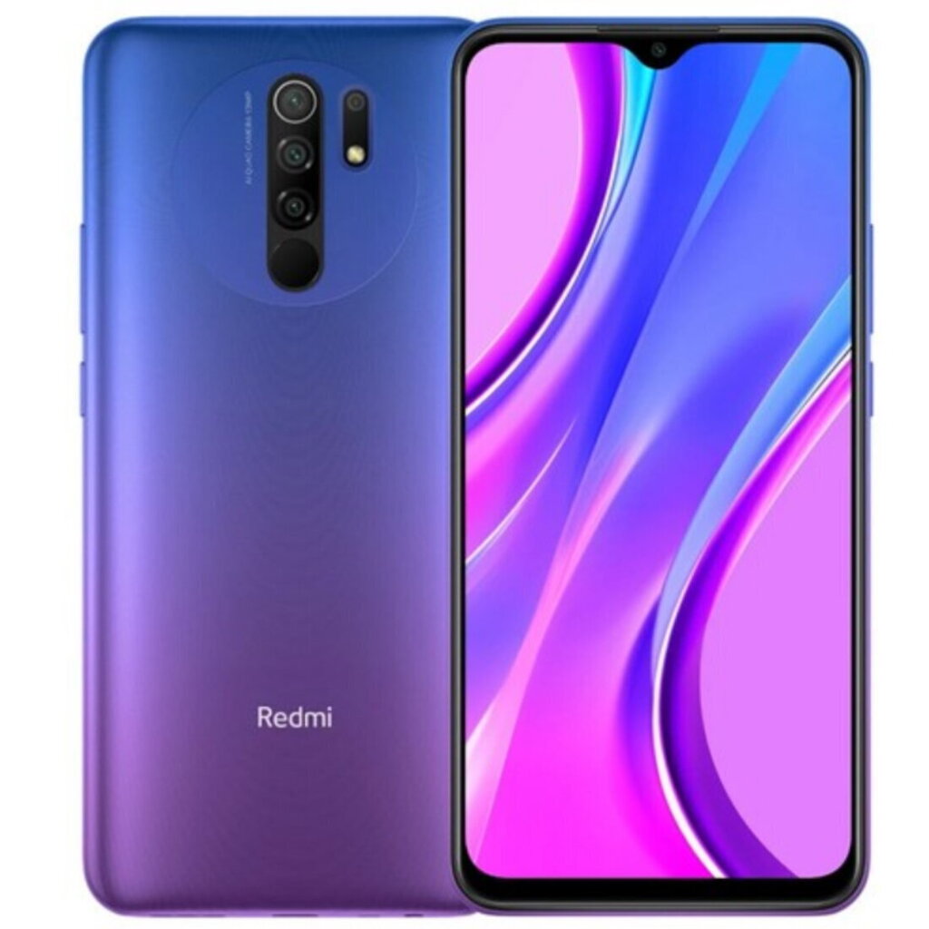 Xiaomi Redmi 9, 64 GB, Dual SIM, lilla цена и информация | Telefonid | kaup24.ee