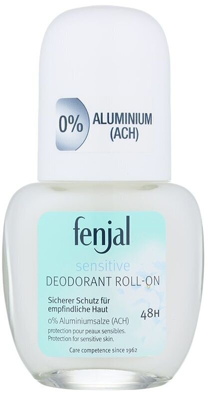 Rulldeodorant tundlikule nahale Fenjal Sensitive 24h naistele 50 ml hind ja info | Deodorandid | kaup24.ee