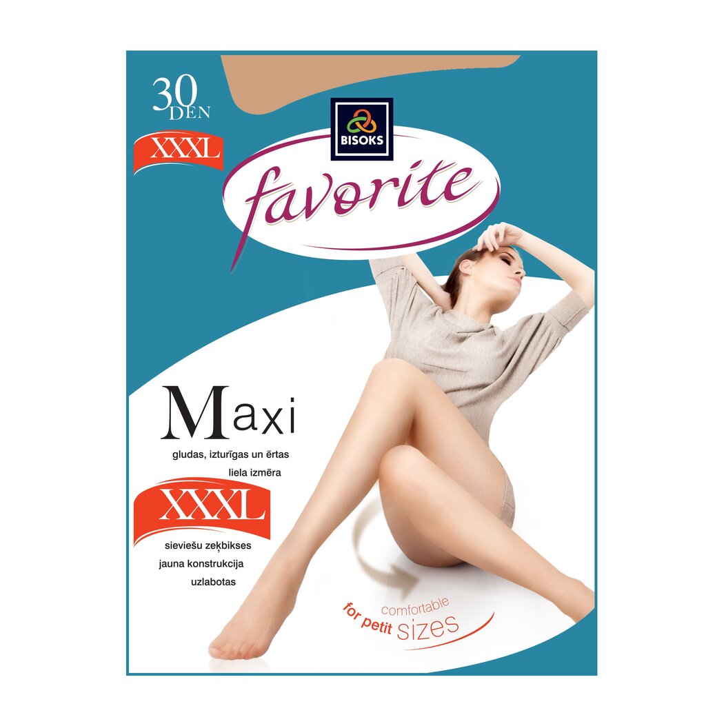 Naiste sukkpüksid Favorite Maxi 30 den 41158 beige цена и информация | Sukkpüksid | kaup24.ee