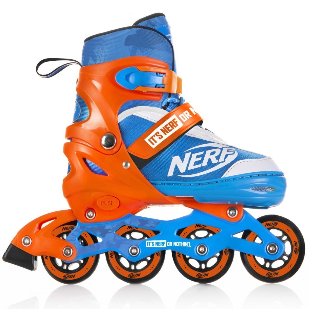 Rulluisud Spokey Hasbro Nerf Strive, sinine / oranž hind ja info | Rulluisud ja tarvikud | kaup24.ee