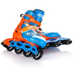 Ролики Spokey Hasbro Nerf Strive, 28-32, синие/оранжевые цена и информация | Ролики | kaup24.ee