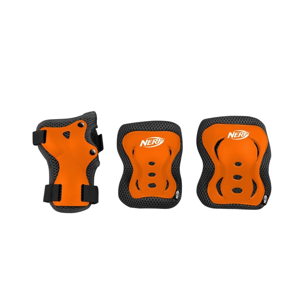 Kaitsekomplekt lastele Spokey Hasbro Nerf Armor Or, L, oranž hind ja info | Rulluisukaitsmed | kaup24.ee