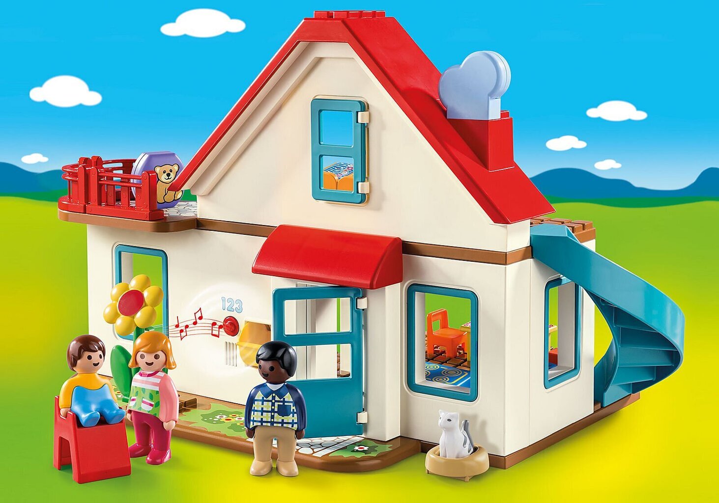 70129 PLAYMOBIL® 1.2.3, Peremaja hind ja info | Klotsid ja konstruktorid | kaup24.ee