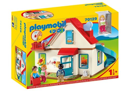 70129 PLAYMOBIL® 1.2.3 Семейный дом цена и информация | Конструкторы и кубики | kaup24.ee