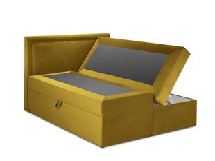 Кровать Mazzini Beds Yucca 180x200 см, желтая цена и информация | Кровати | kaup24.ee