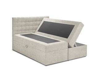 Кровать Mazzini Beds Jade 160x200 см, бежевая цена и информация | Кровати | kaup24.ee