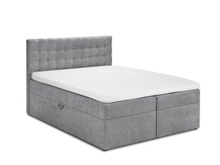 Кровать Mazzini Beds Jade 160x200 см, серая цена и информация | Кровати | kaup24.ee