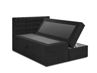 Кровать Mazzini Beds Jade 160x200 см, черная цена и информация | Кровати | kaup24.ee