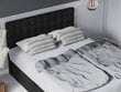 Voodi Mazzini Beds Jade 180x200 cm, must hind ja info | Voodid | kaup24.ee