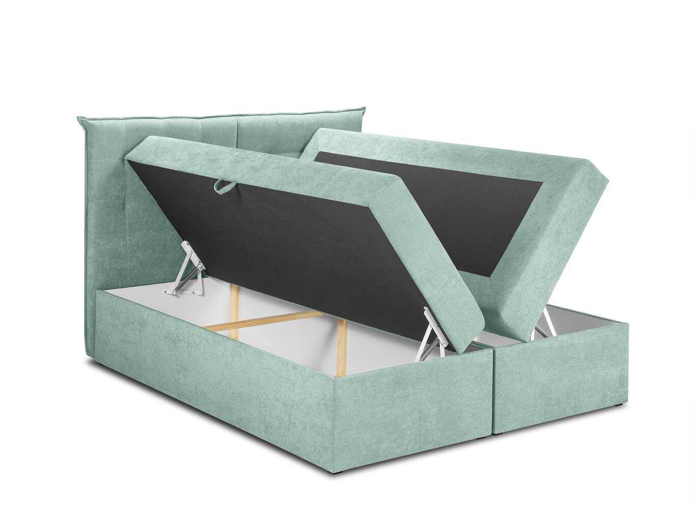 Voodi Mazzini Beds Echaveria 160x200 cm, heleroheline hind ja info | Voodid | kaup24.ee