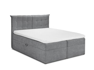 Кровать Mazzini Beds Echaveria 160x200 см, серая цена и информация | Кровати | kaup24.ee