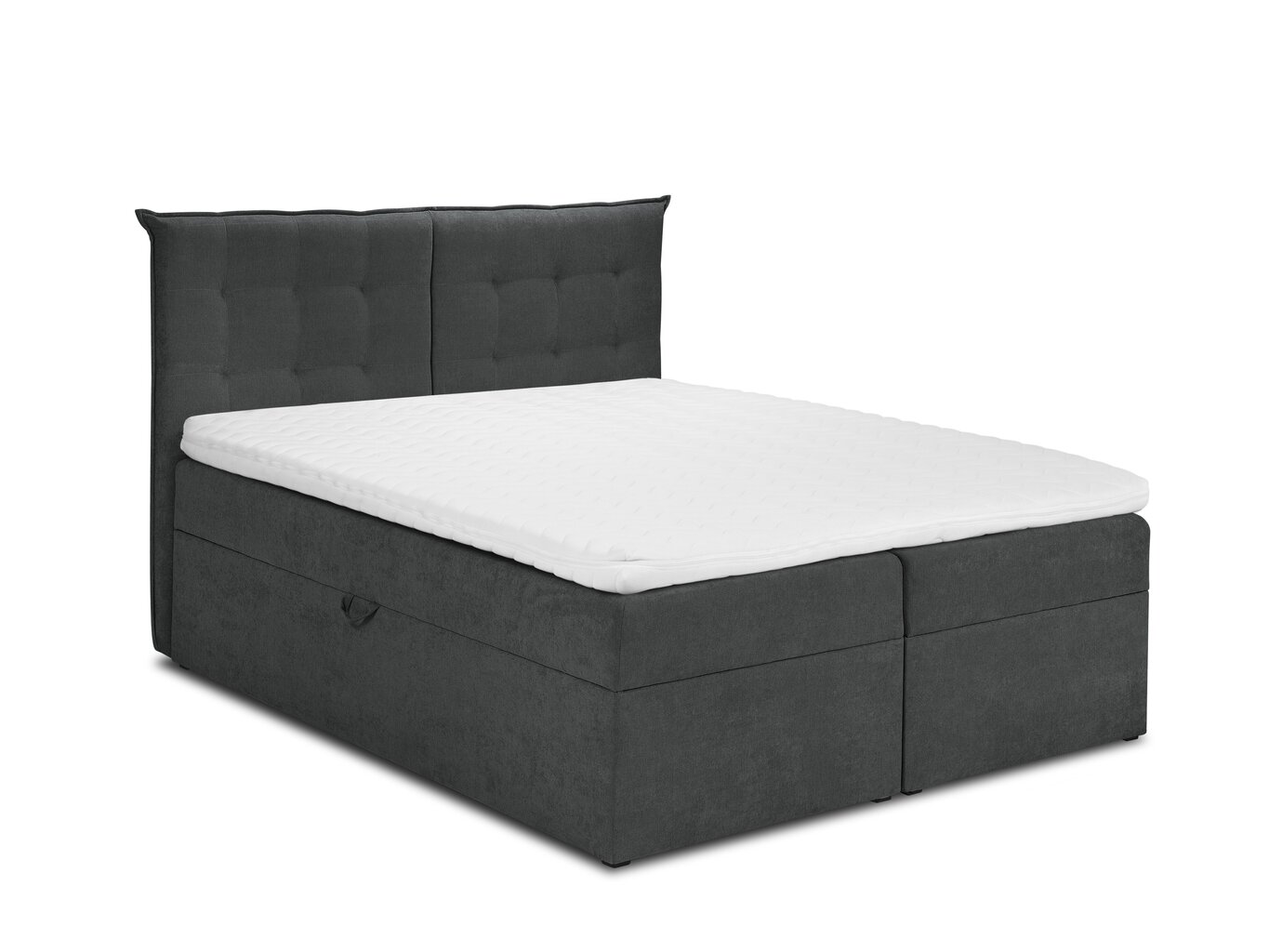 Voodi Mazzini Beds Echaveria 180x200 cm, tumehall цена и информация | Voodid | kaup24.ee