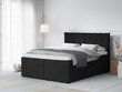 Voodi Mazzini Beds Echaveria 180x200 cm, must цена и информация | Voodid | kaup24.ee