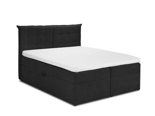 Кровать Mazzini Beds Echaveria 180x200 см, черная цена и информация | Кровати | kaup24.ee