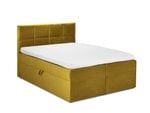 Voodi Mazzini Beds Mimicry 160x200 cm, kollane