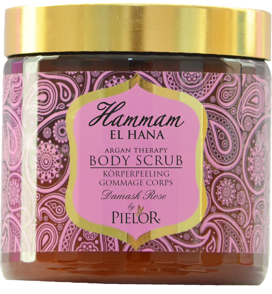 Pielor Hammam El Hana Kehakoorija Damask Rose 500 ml hind ja info | Kehakoorijad | kaup24.ee