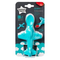 Lusikad Tommee Tippee Aeroplanes, 2 tk, 44678051 hind ja info | Laste sööginõud | kaup24.ee