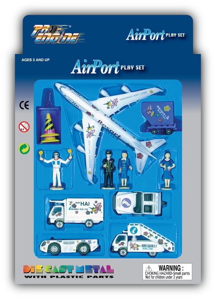 Lennujaama transpordikomplekt Pioneer, PT2028 hind ja info | Poiste mänguasjad | kaup24.ee