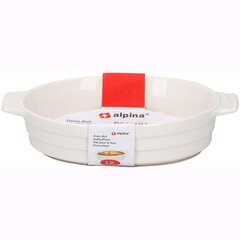 Форма для запекания, 1,1 л, керамическая цена и информация | Alpina Кухонные товары, товары для домашнего хозяйства | kaup24.ee