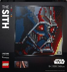 31200 LEGO® Art Звездные войны Ситхи  цена и информация | Конструкторы и кубики | kaup24.ee