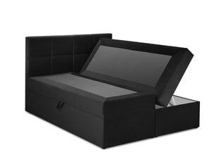 Voodi Mazzini Beds Mimicry 140x200 cm, must цена и информация | Кровати | kaup24.ee
