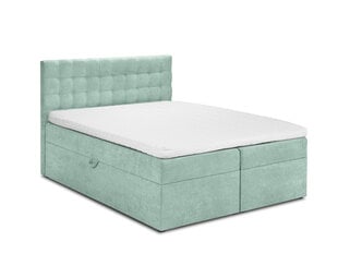 Кровать Mazzini Beds Jade 140x200 см, светло-зеленая цена и информация | Кровати | kaup24.ee