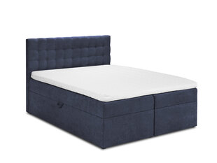 Кровать Mazzini Beds Jade 160x200 см, темно-синяя цена и информация | Кровати | kaup24.ee