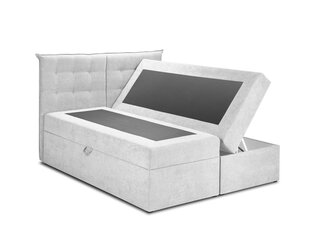 Кровать Mazzini Кровати Echaveria 140x200 см, светло-серая цена и информация | Кровати | kaup24.ee
