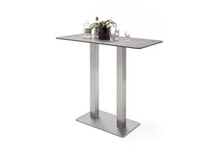 Барный столик MC Akcent Zarina 3, кремовый/серый цена и информация | Кухонные и обеденные столы | kaup24.ee