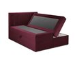 Voodi Mazzini sofas Afra 180x200 cm, punane цена и информация | Voodid | kaup24.ee
