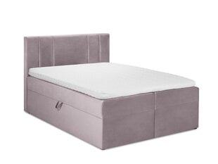 Кровать Mazzini sofas Afra 180x200 см, розовая цена и информация | Кровати | kaup24.ee