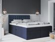 Voodi Mazzini Beds Jade 180x200 cm, tumesinine цена и информация | Voodid | kaup24.ee