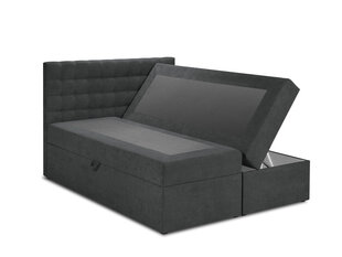 Кровать Mazzini Beds Jade 160x200 см, темно-серая цена и информация | Кровати | kaup24.ee