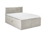 Кровать Mazzini Beds Mimicry 140x200 см, бежевая
