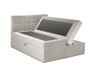 Кровать Mazzini Beds Mimicry 160x200 см, бежевая цена и информация | Кровати | kaup24.ee