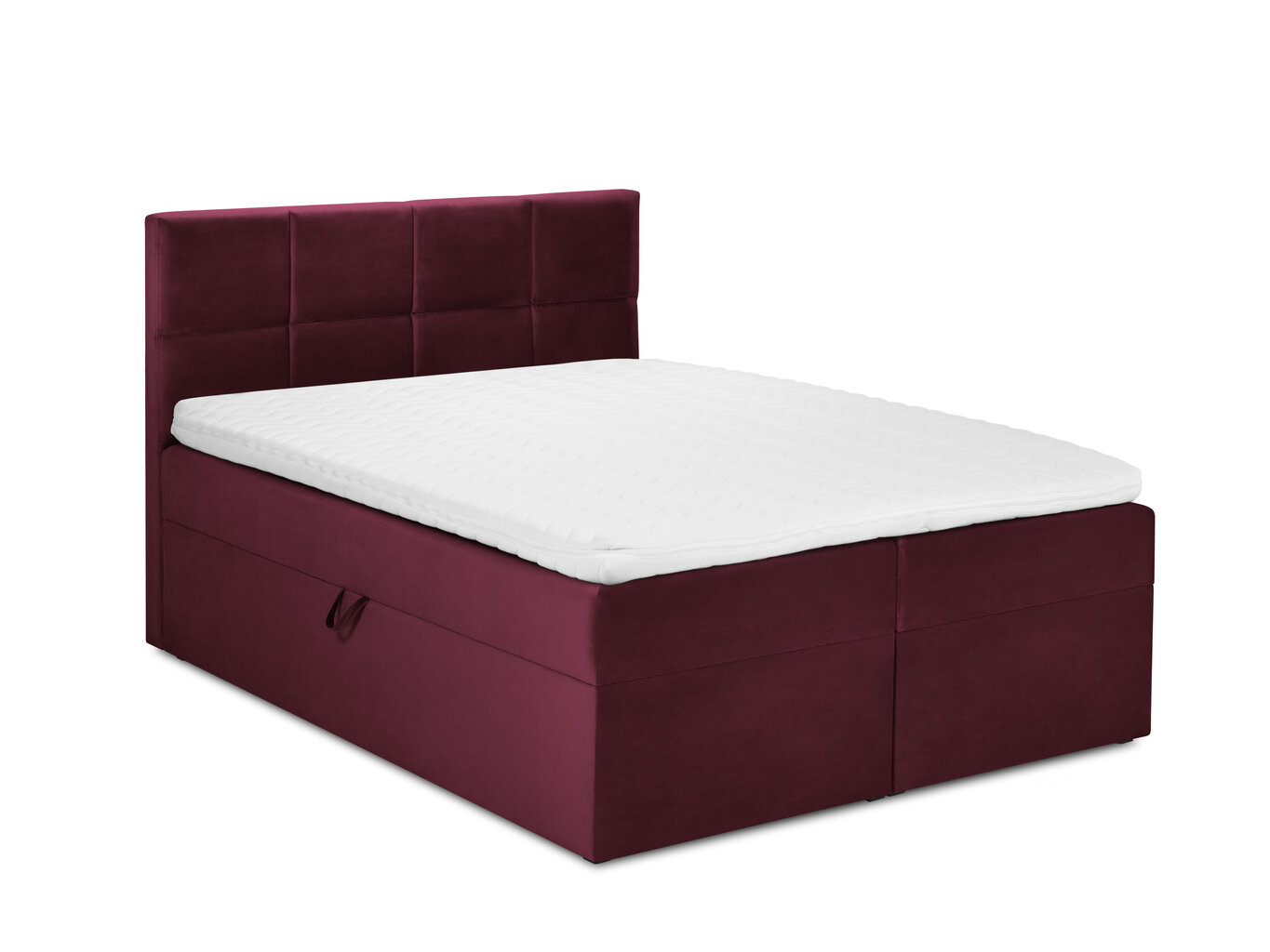 Voodi Mazzini Beds Mimicry 160x200 cm, punane цена и информация | Voodid | kaup24.ee