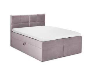 Кровать Mazzini Beds Mimicry 160x200 см, розовая цена и информация | Кровати | kaup24.ee